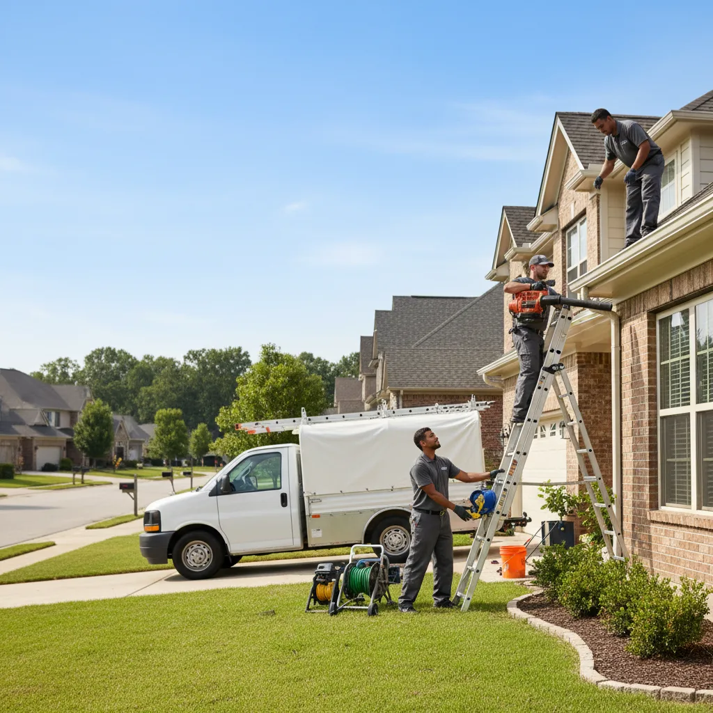 Home Gutter Service in Purmela, TX near me